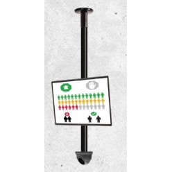 Uchwyt sufitowy na kamerę CCTV i monitor BT5700